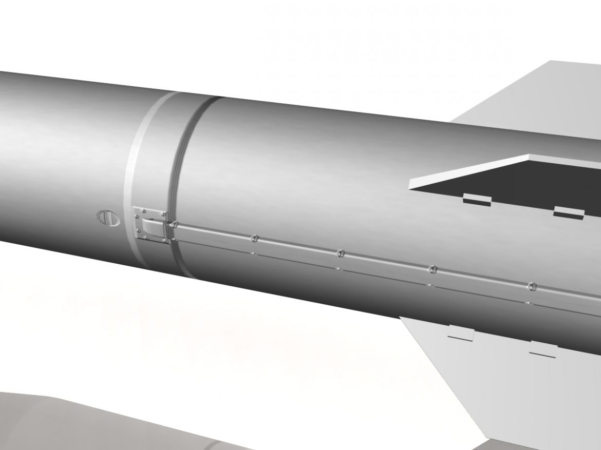 chinese sy-400 missile 3d model 3ds dxf cob x obj 157965