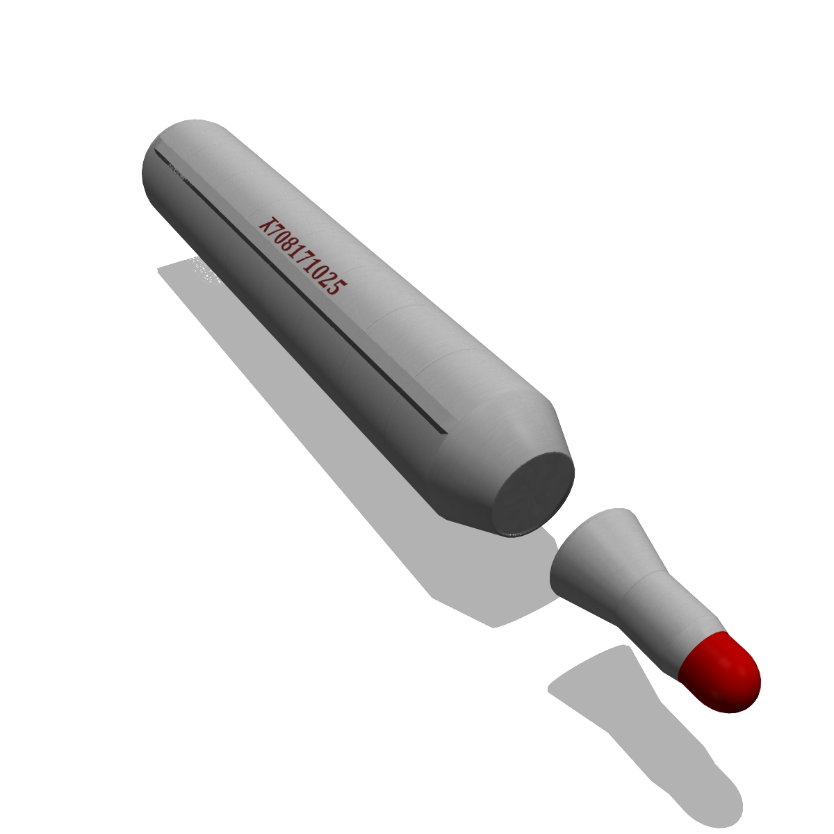 dprk bm25 musudan missile 3d model 3ds dxf x cod scn obj 149593