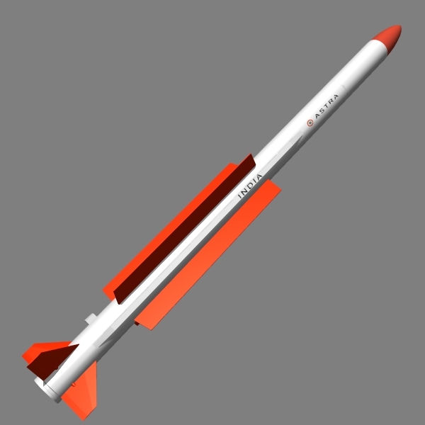 drdo astra brvaam missile 3d model 3ds dxf x cod scn obj 131301