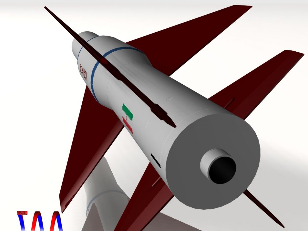 iranian agm-379 zoobin asm missile 3d model 3ds dxf fbx blend cob dae x obj 150582