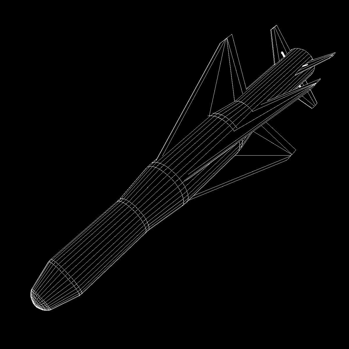iranian agm-379 zoobin asm missile 3d model 3ds dxf fbx blend cob dae x obj 150592