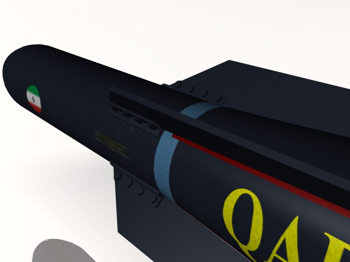 iranian qadr bomb 3d model 3ds dxf x cod scn obj 149552