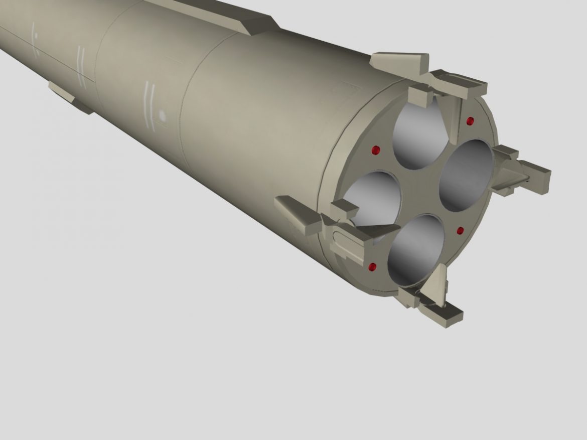 iranian simorgh missile concept 1 3d model 3ds dxf cob x obj 158266