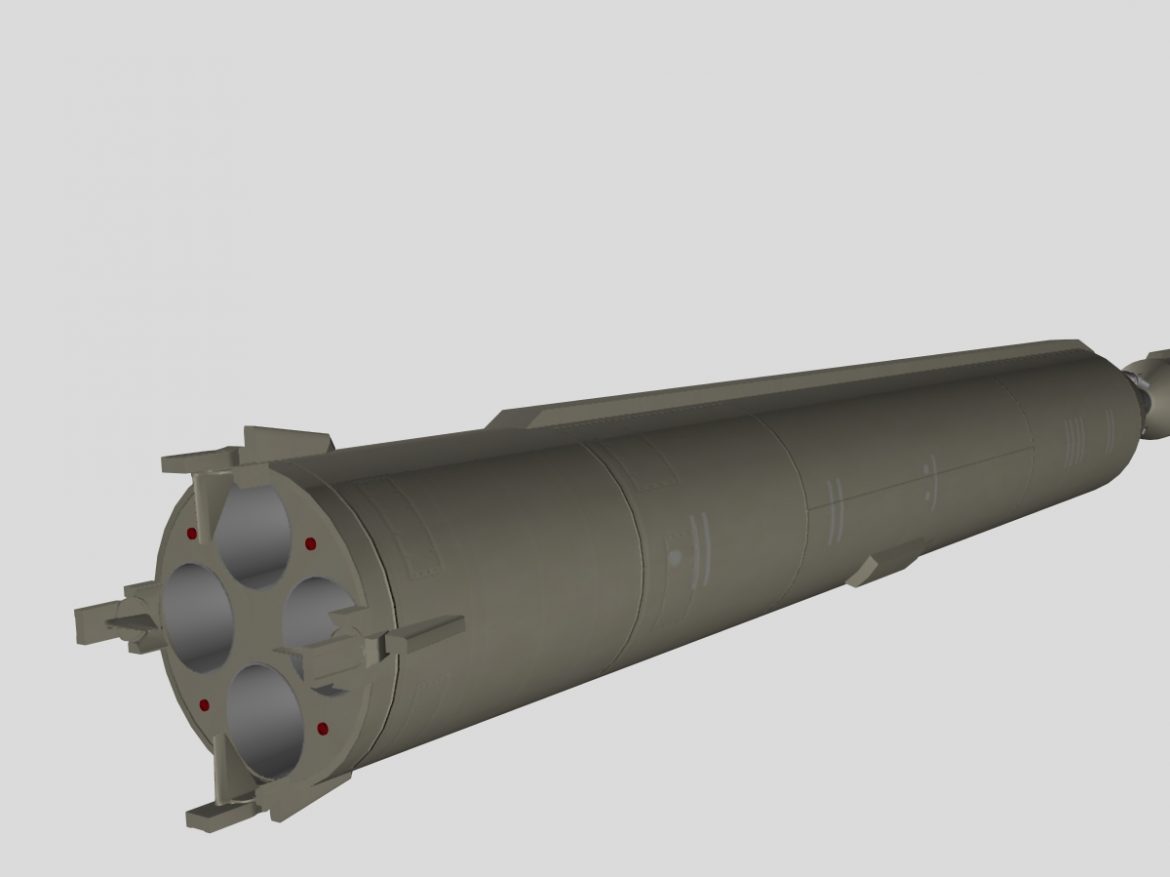 iranian simorgh missile concept 1 3d model 3ds dxf cob x obj 158267