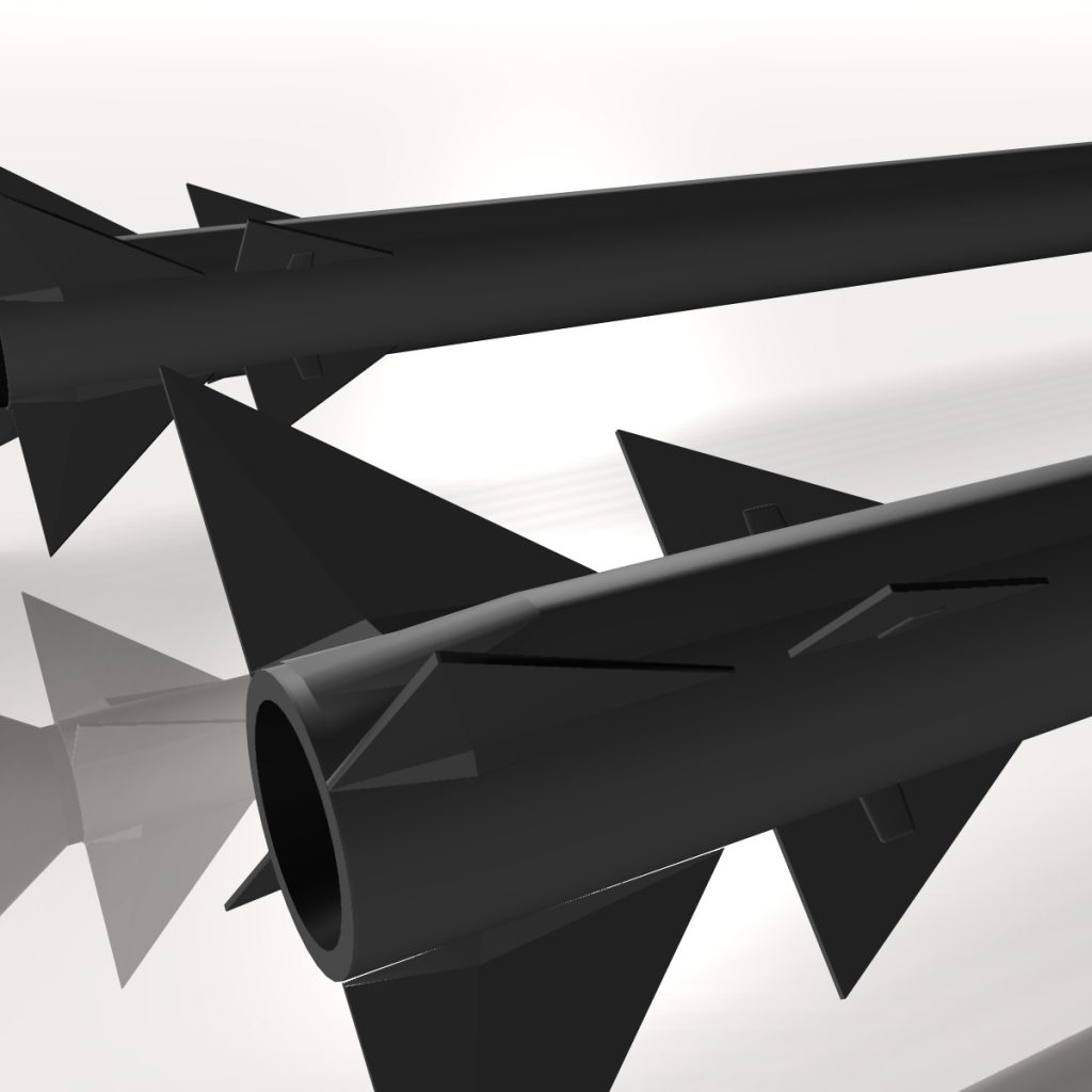 Israeli Stunner Missile 3D Model - FlatPyramid