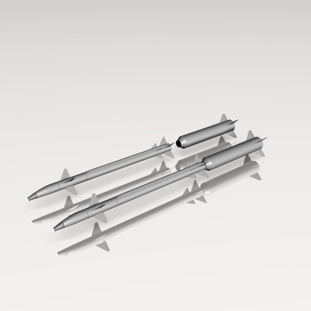 Israeli Stunner Missile 3D Model - FlatPyramid