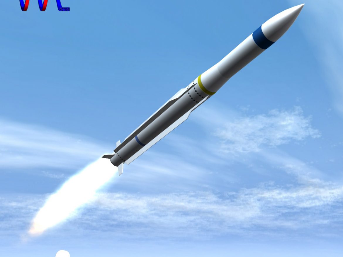 rim-162 essm missile 3d model 3ds dxf fbx blend cob dae x  obj 166019