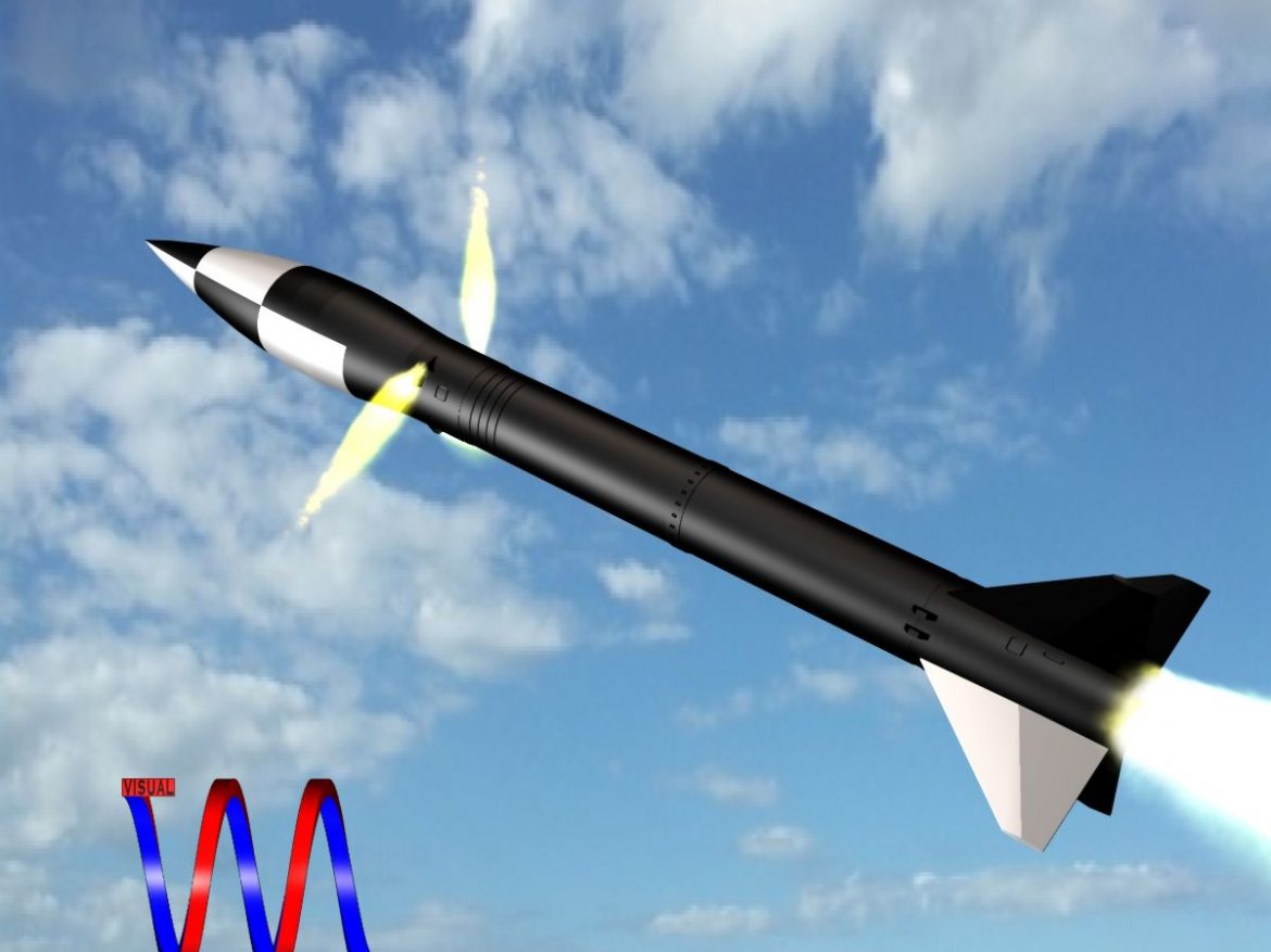 us mrg-1a honest john missile 3d model 3ds dxf cob x obj 150375