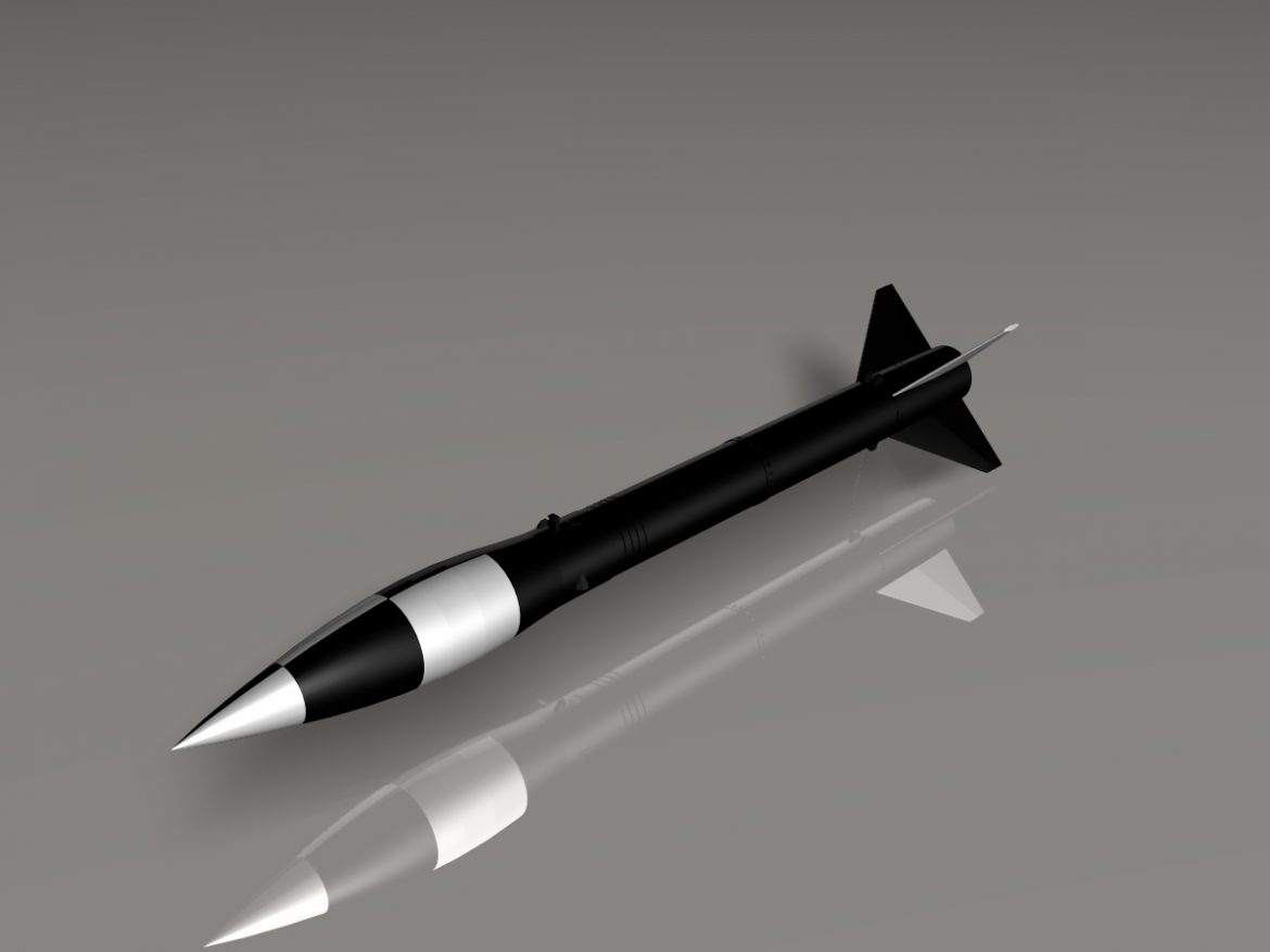 us mrg-1a honest john missile 3d model 3ds dxf cob x obj 150379