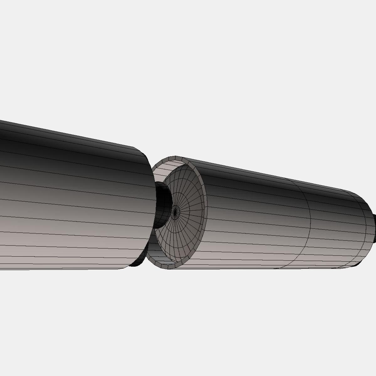us navy polaris a2 ballistic missile 3d model 3ds dxf cob x obj 151071