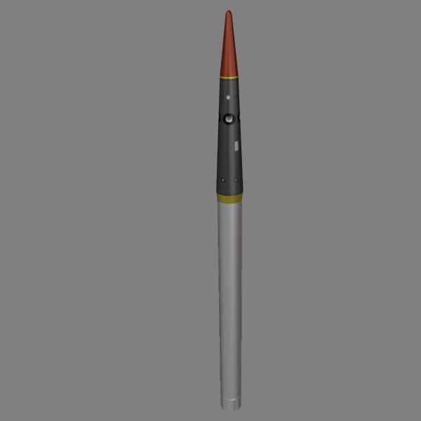 us thaad missile 3d model 3ds dxf cob x obj 151350