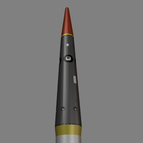 us thaad missile 3d model 3ds dxf cob x obj 151351