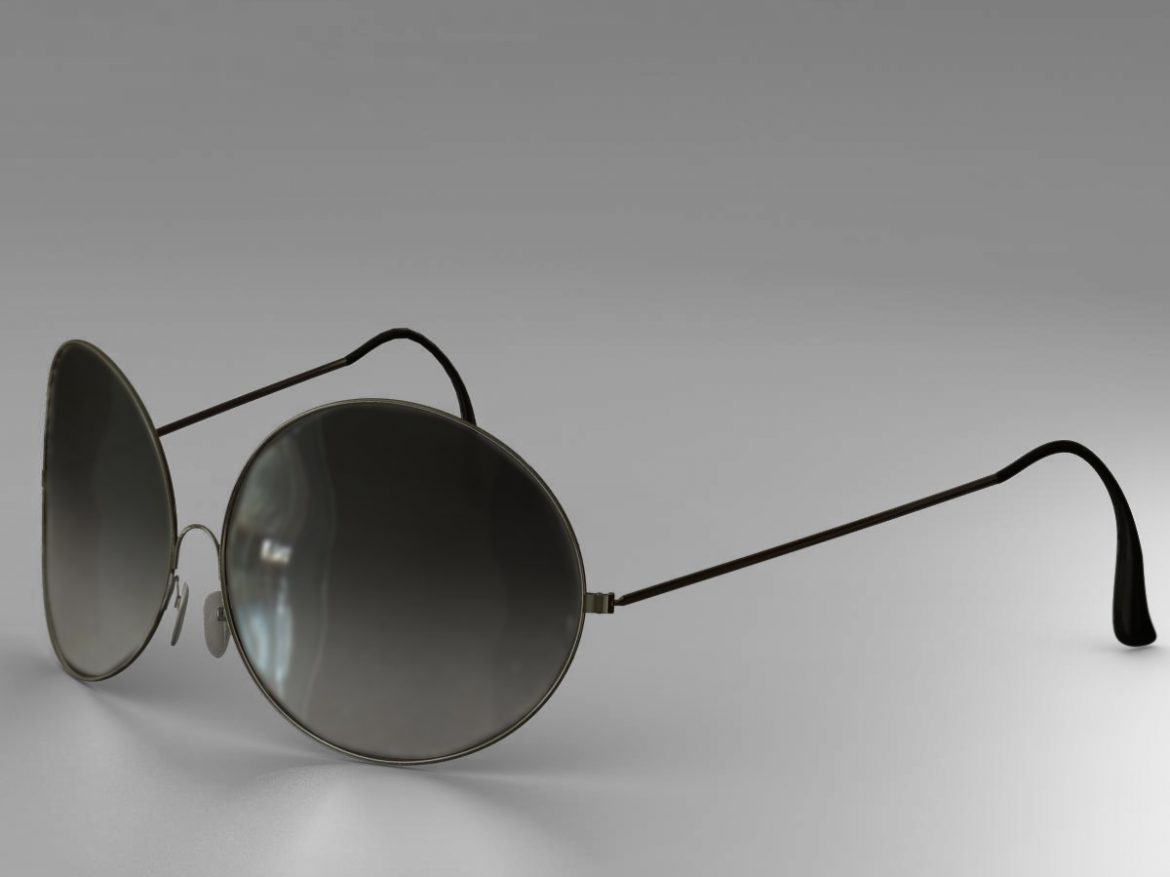 sunglasses 3d model 3ds max fbx c4d ma mb obj 160712