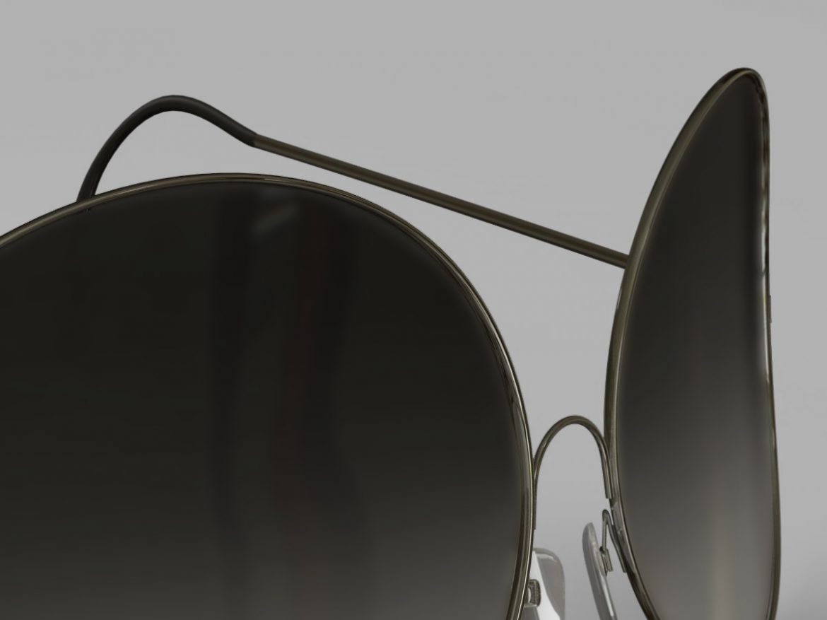 sunglasses 3d model 3ds max fbx c4d ma mb obj 160716