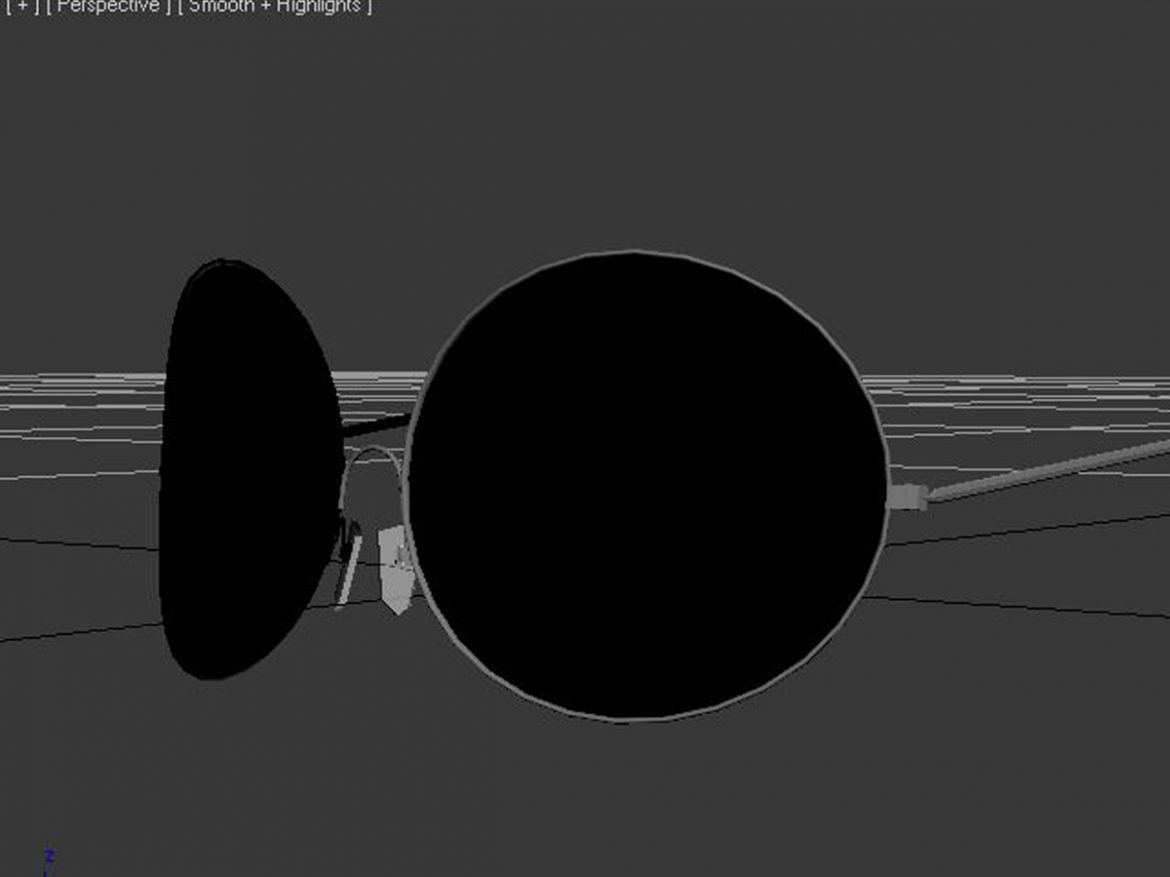 sunglasses 3d model 3ds max fbx c4d ma mb obj 160719